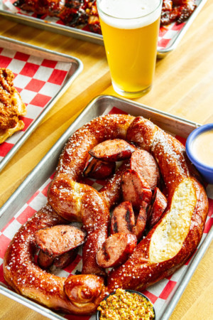 Pretzel & Sausage Pretzel & Sausage