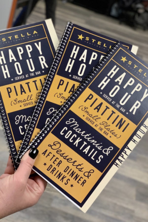 Water Proof/Tear Proof Happy Hour Menu Water Proof/Tear Proof Happy Hour Menu