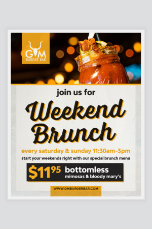 Brunch Flyer Brunch Flyer