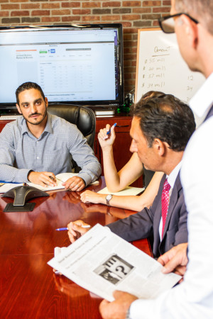 Meeting Photo Staff discussing work