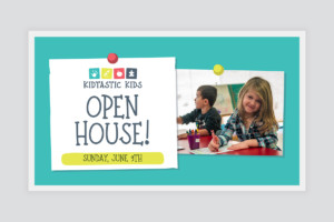 Open House flyer Open House flyer