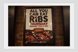 In-House Rib Night Promo In-House Rib Night Promo