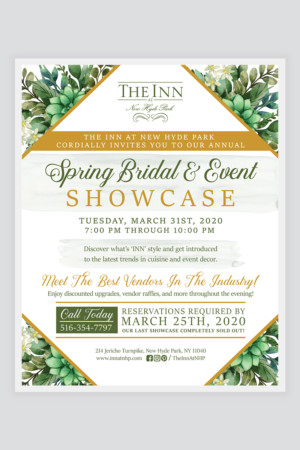 Spring Bridal Showcase Flyer 2 Spring Bridal Showcase Flyer 2
