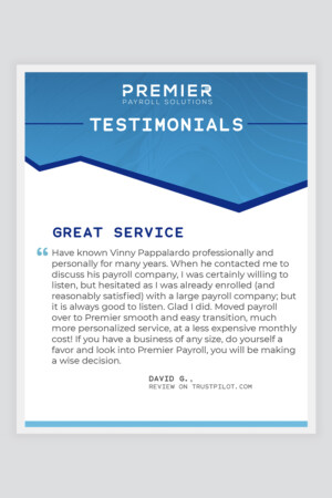 Testimonial Testimonial