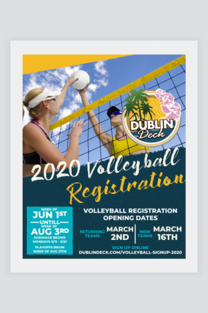 Volleyball Social promo Volleyball Social promo