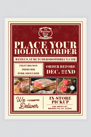 Holiday Orders Promotion HolidayOrders