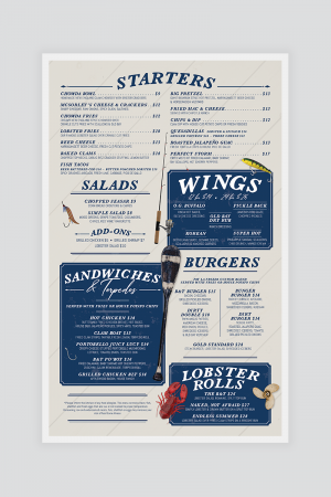 In-house Menu In-house Menu