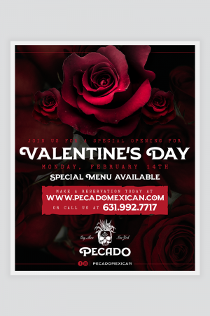 Valentine's day instagram promo