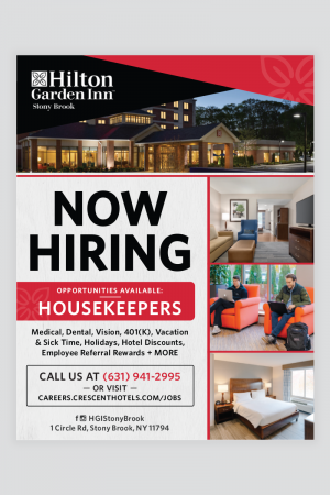 Now Hiring magazine ad