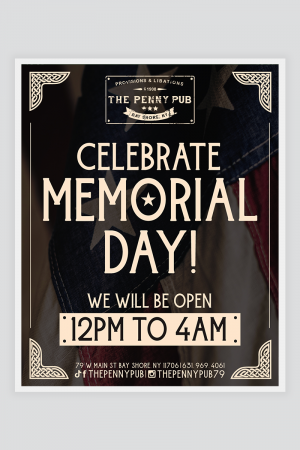 Memorial Day instagram promo