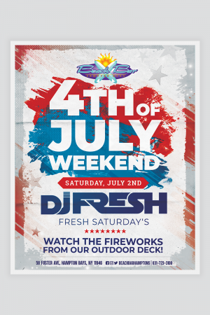 4th of july instagram promo