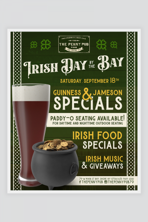 Irish by the Bay instagram promo