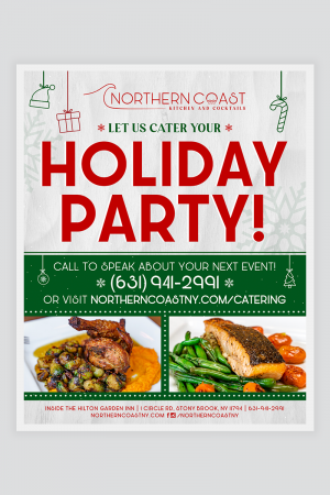 Holiday party instagram promo