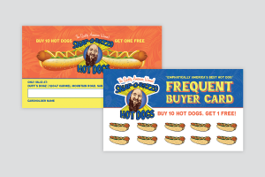 Frequent buyer card