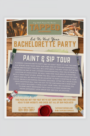 Bachelorette party transfer instagram promo