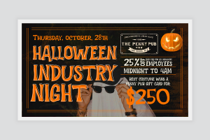 Halloween facebook event cover