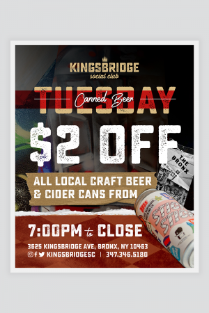 tuesday specials instagram promo