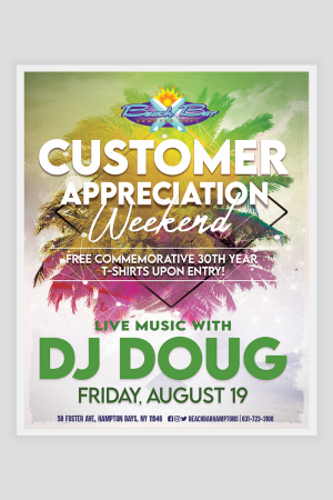 customer appreciation instagram promo