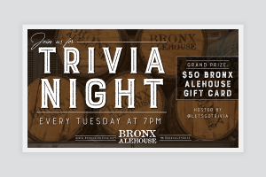 Trivia Night Facebook event cover