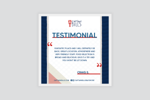 testimonial instagram graphic