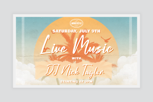DJ Facebook event cover